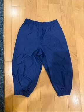 L.L. Bean Boys' Navy Rain Pants